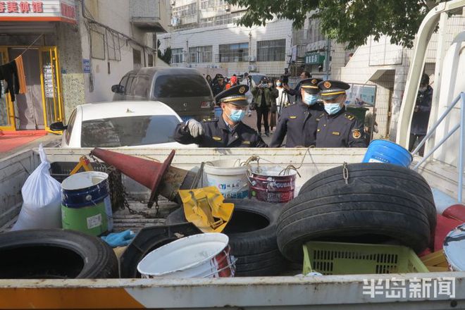 整治各种奇葩占车位“神器”不叨叨 青岛今