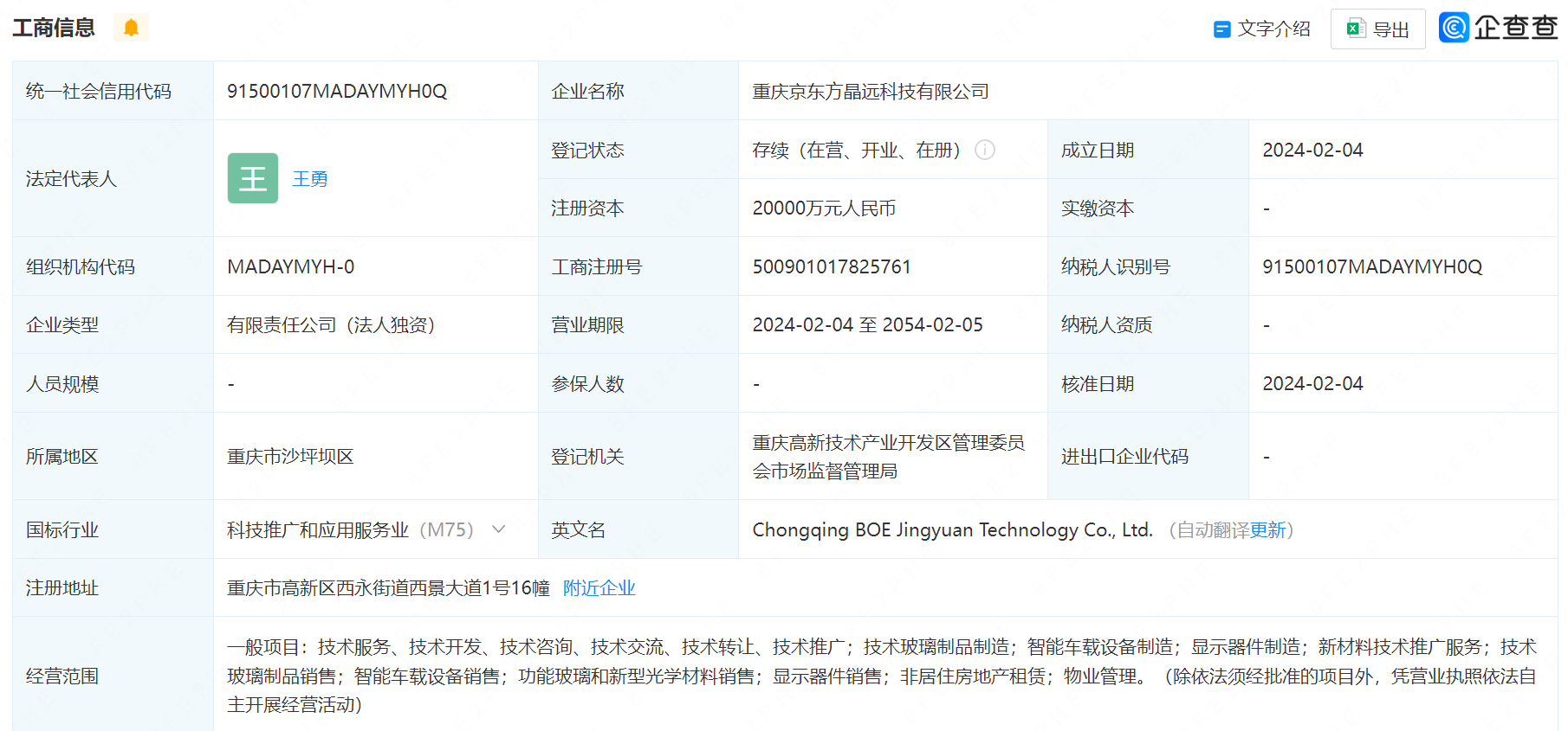 开云Kaiyun官方网站，京东方在重庆成